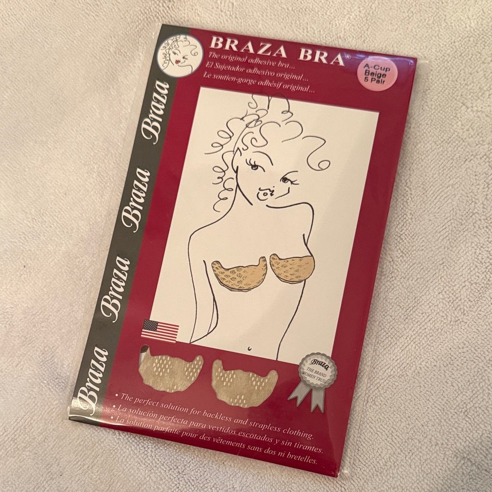 Braza Beige Adhesive Bra
